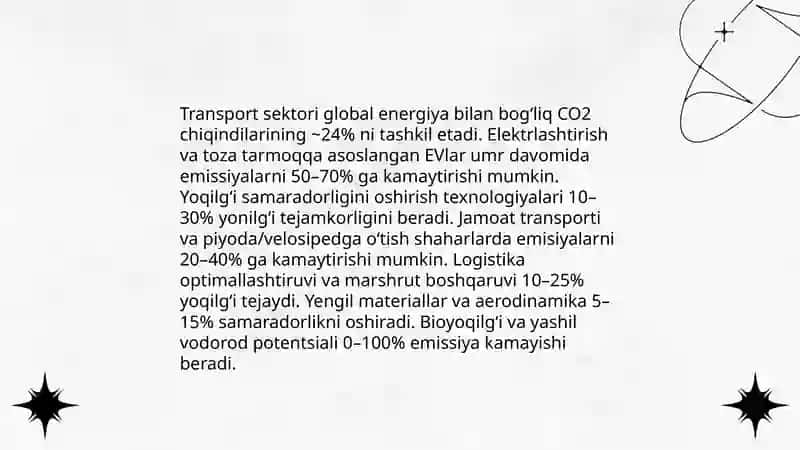 energiya samaradorligi va iqlim oʻzgarishi 4