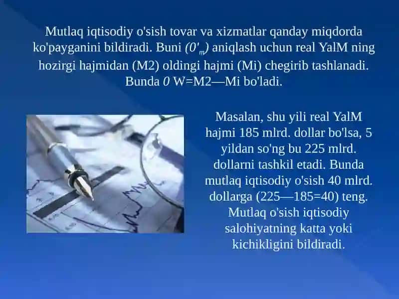 A.Lyuisning iqtisodiy o'sish modeli 4