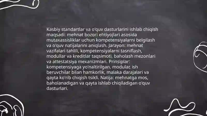 Kasbiy ta'lim mazmuni va texnologiyalari 4