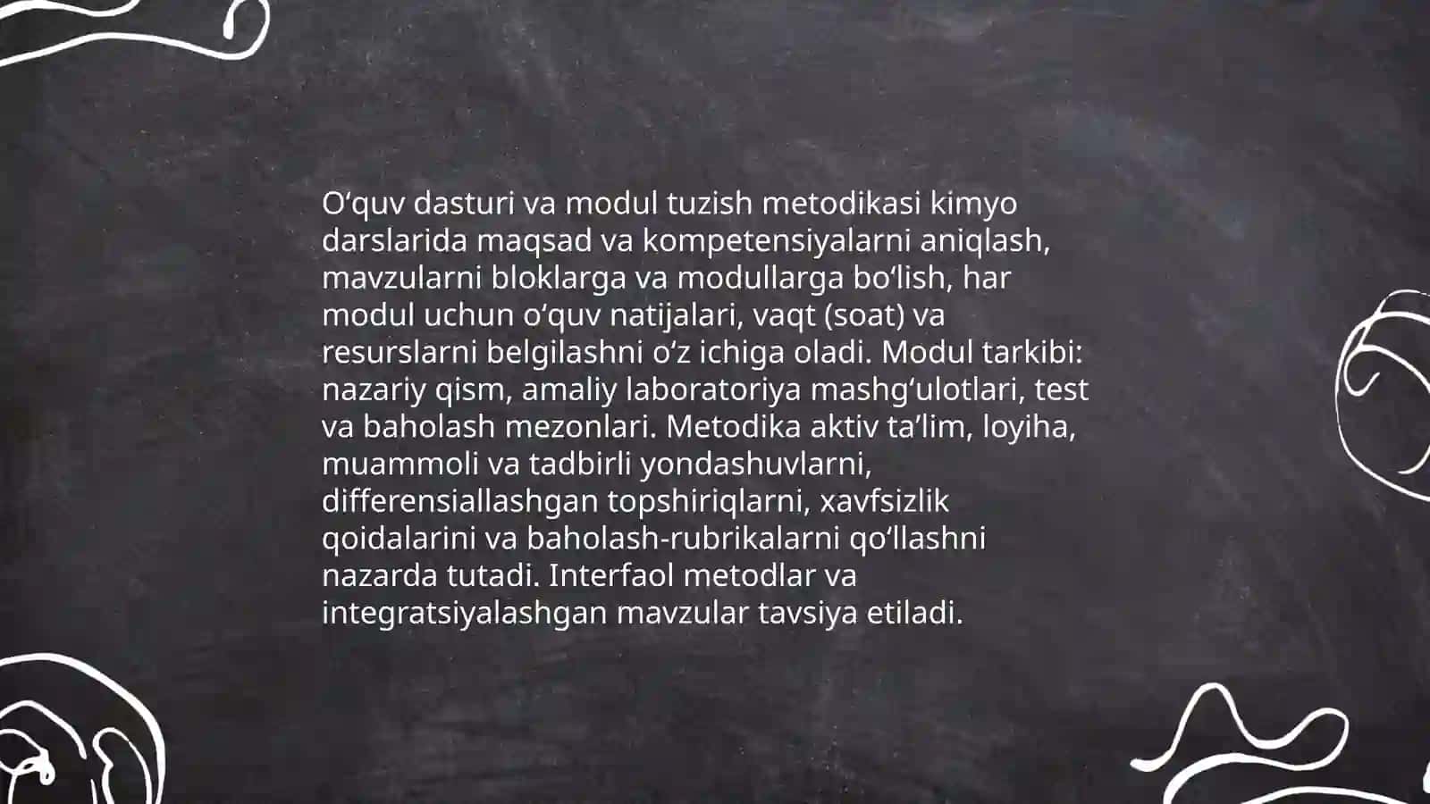 Kimyo oʻqitish metodikasi 4