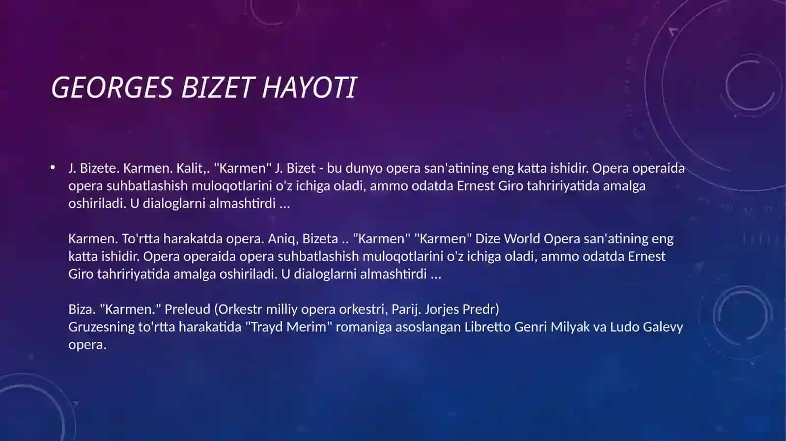Musiqa fanidan qilganLoihA ishi 4