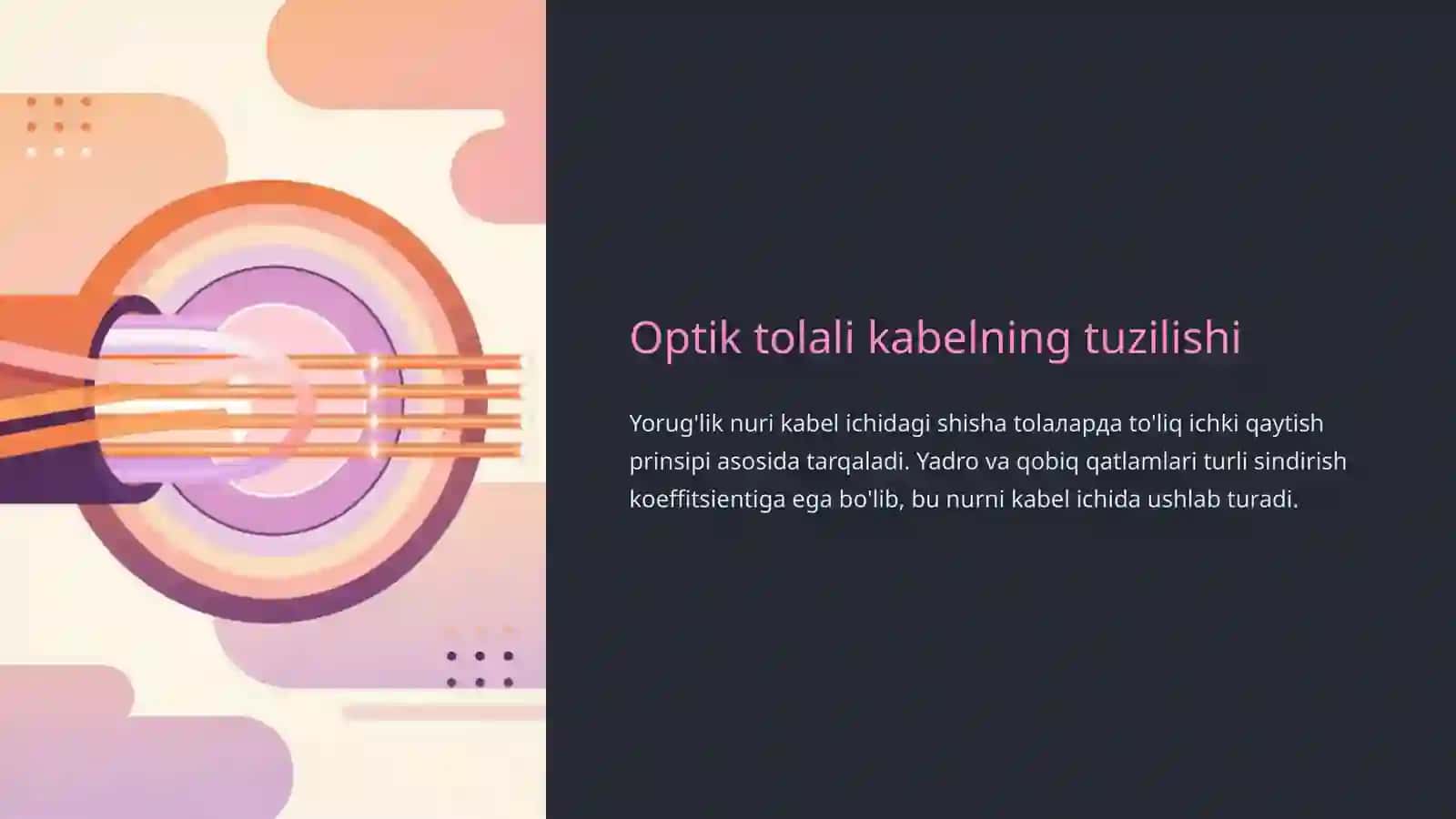 Optik usulda ma’lumot almashish. Simsiz aloqa/uzatish usullari 4