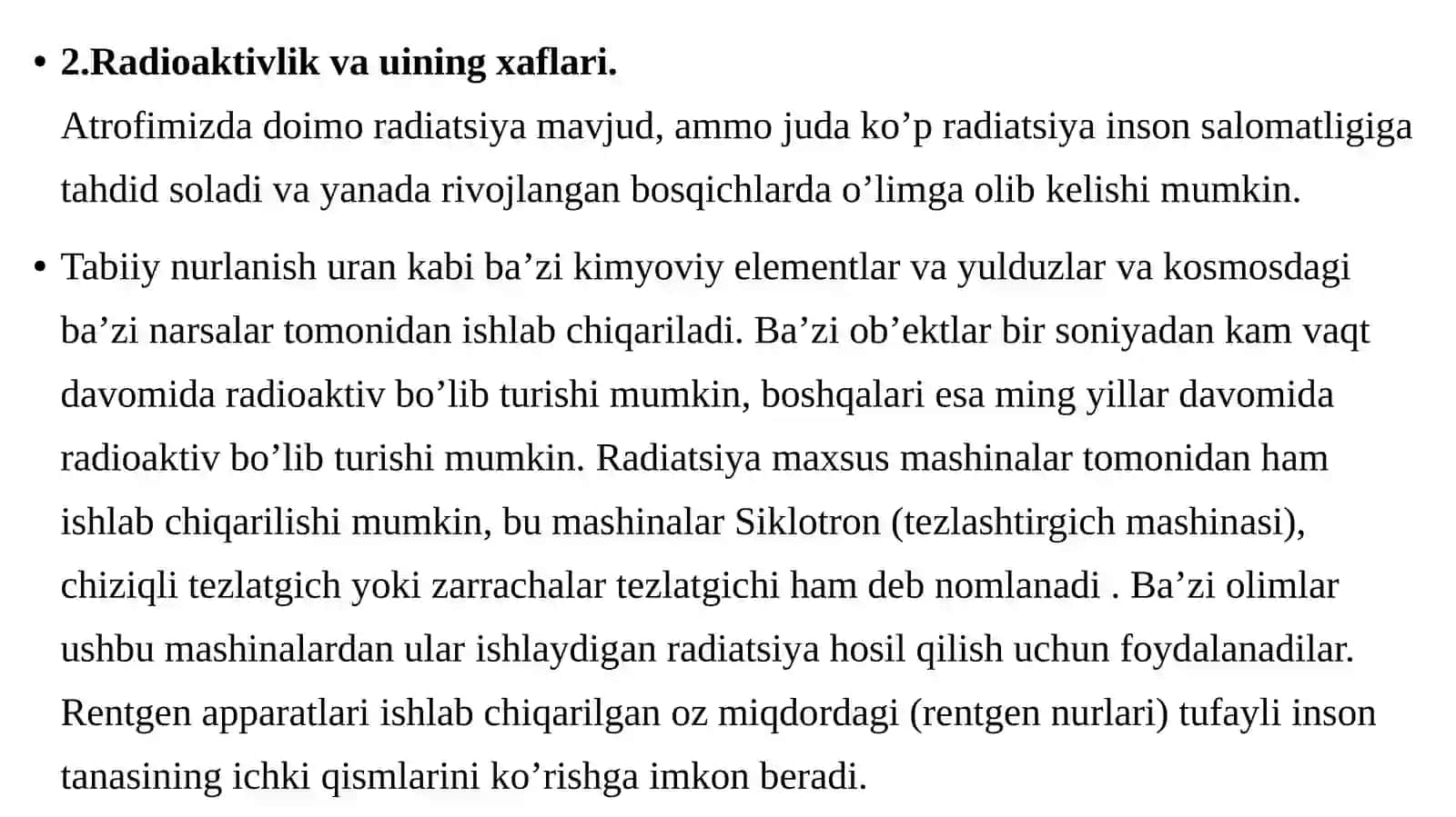 Sun'iyradioaktivlikning ta’rifi va asosiy tushunchalari 4