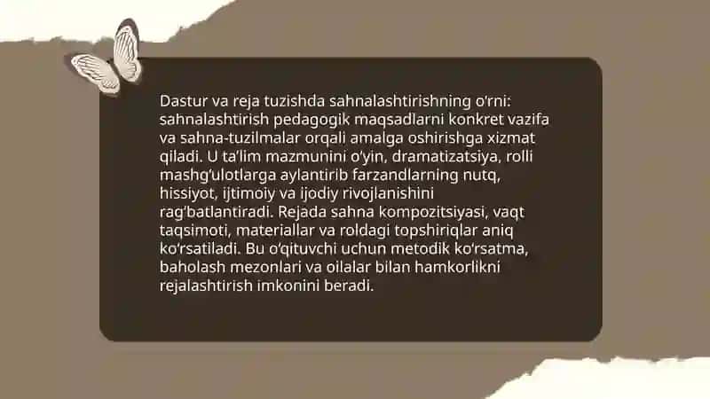 Maktabgacha ta' lim tashkilotida sahnalashtirish faoliyati 4