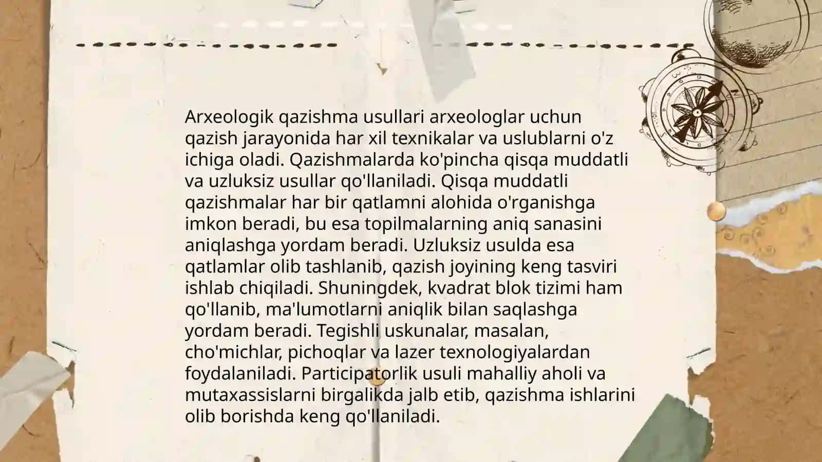 Arxeologik ekspeditsiyalar va ularning faoliyati 4