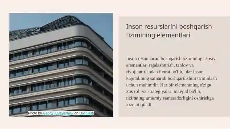 Inson Resurslarini Boshqarish Tizimi va Motivatsiya Mexanizmlari 4
