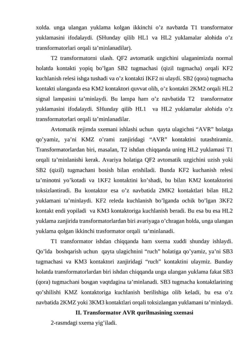 ZAHIRADAGI MANBANI AVTOMATIK RAVISHDA ULASH (ZAU) SXEMALARINI O’RGANISH 4