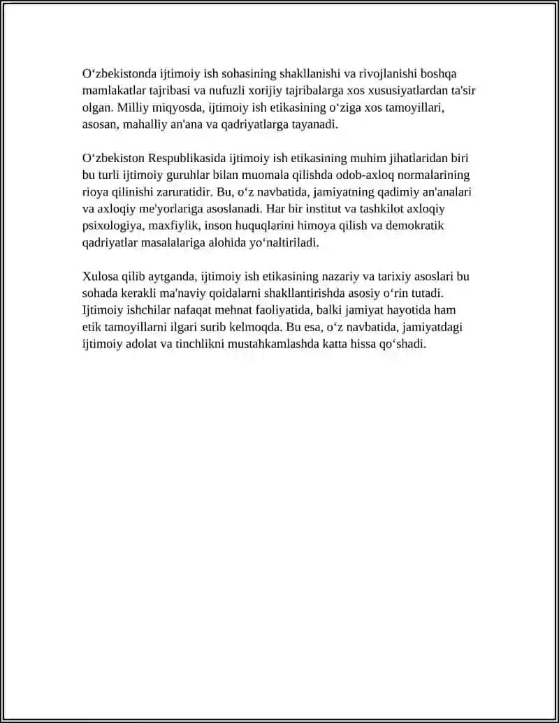 IJTIMOIY ISH ETIKASI AMALIYOT ASOSI SIFATIDA 4