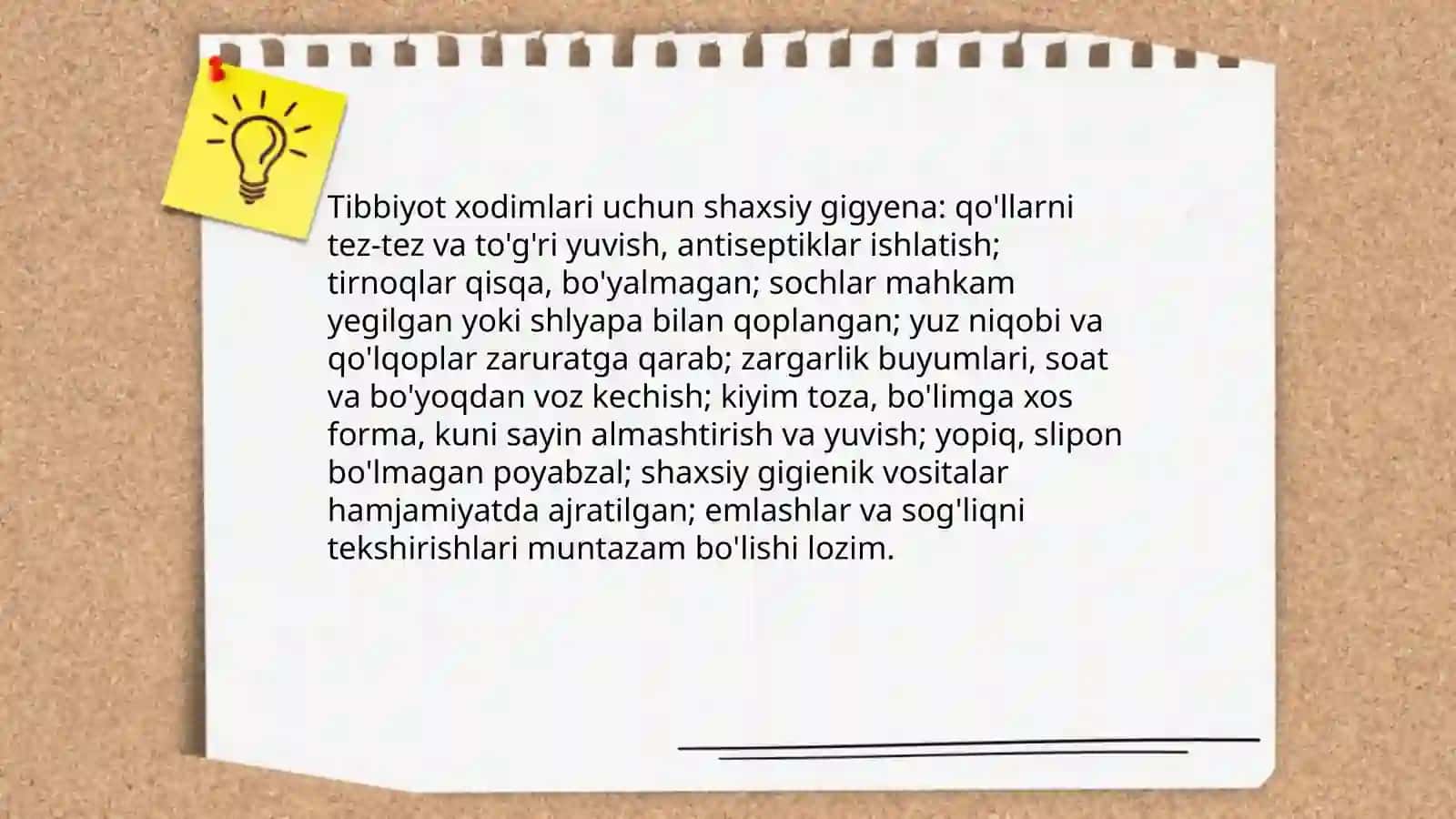Aralash tipdagi shifoxonada umumiy gigiena tamoyillari 4