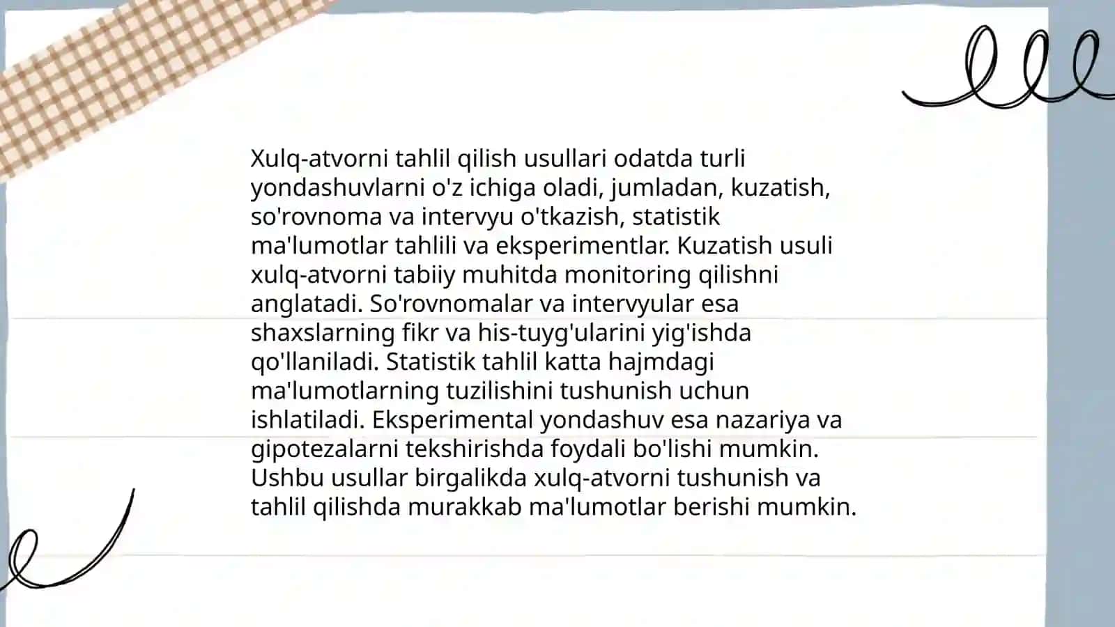 Shaxs og‘ishgan xulqini psixologik tasniflash 4