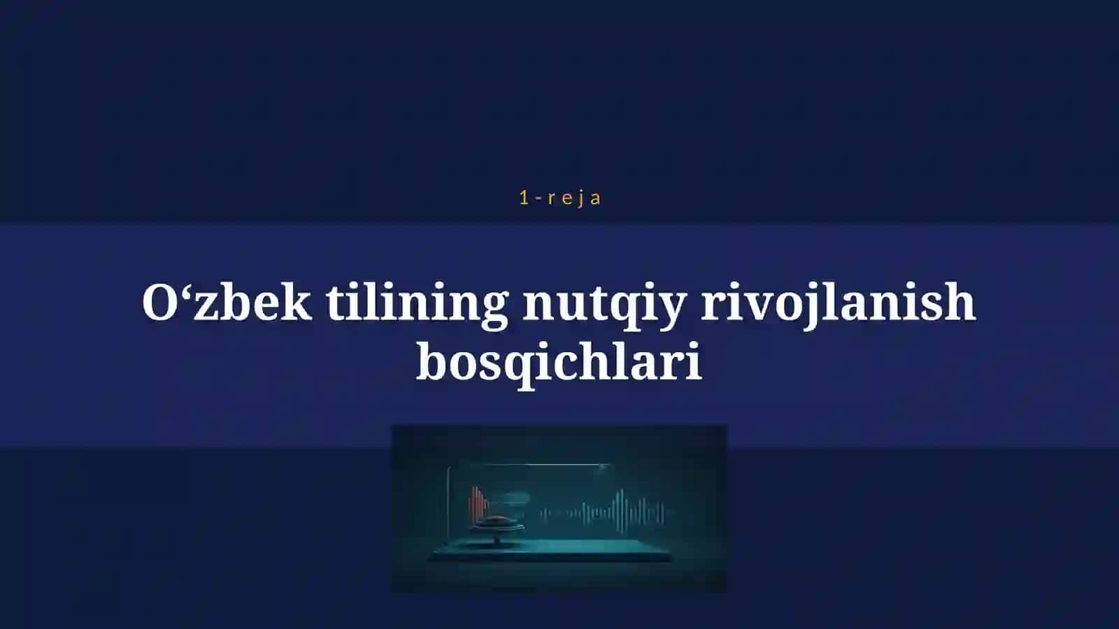 MAKTABGACHA TA’LIM BOLALARINI NUTQINI O’STIRISH 4