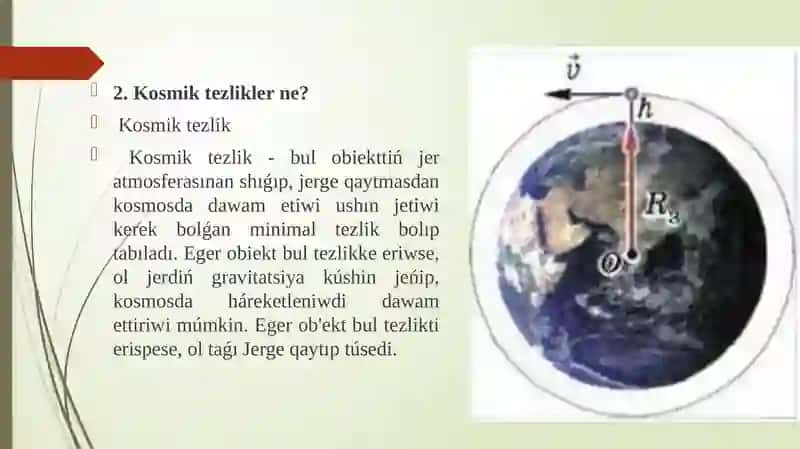 Kosmik Tezlikler va Jasadlar 4