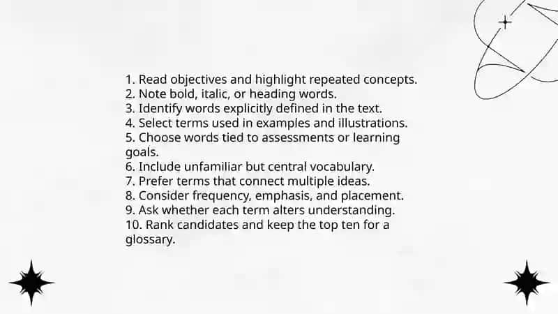 Making glossary 4