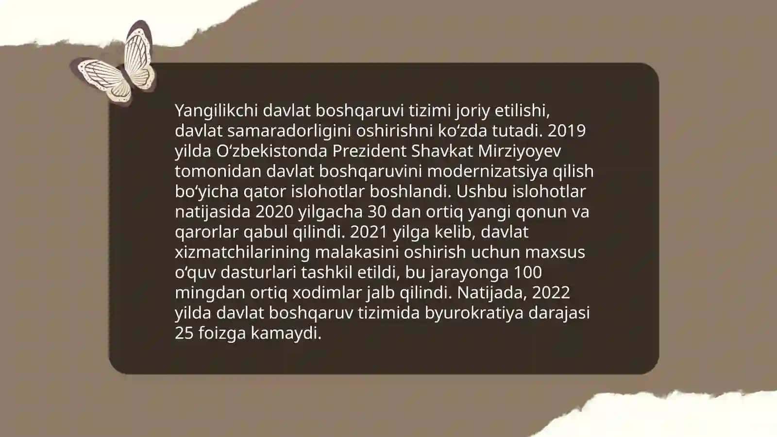 Sirdaryo tumanida amalga oshirilayotgan islohotlar 4