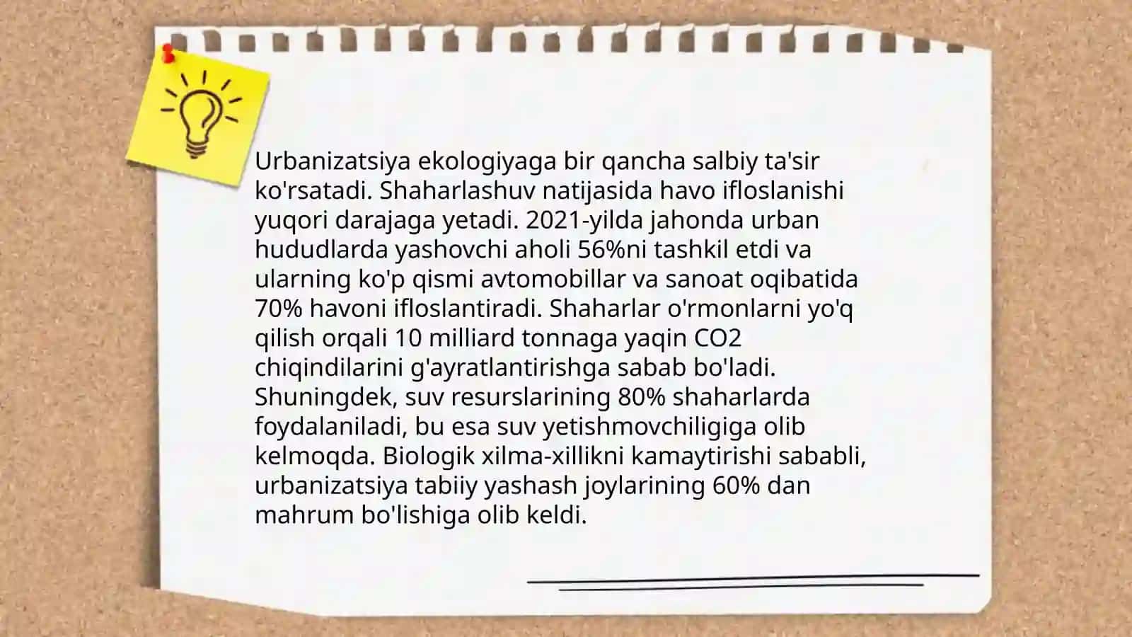 Urbanizatsiya va atrof-muhit 4