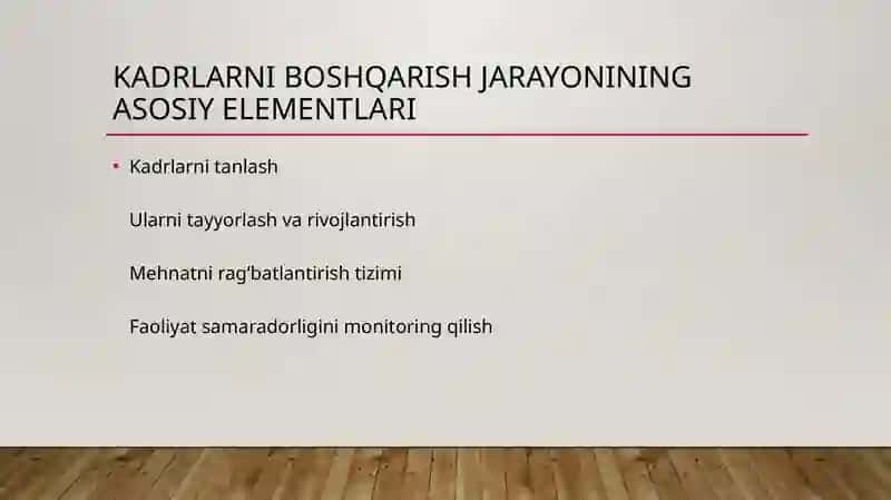 Innavatsion soha kadrlarni boshqarish mexanizmi 4