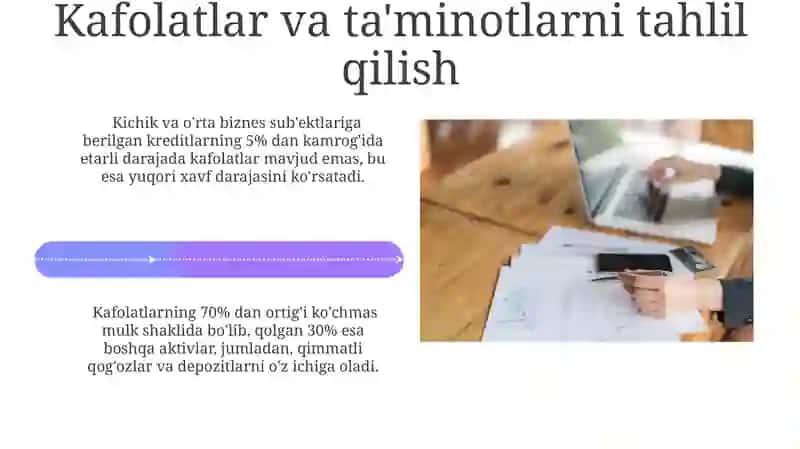 Tijorat banklarida kreditlash jarayoni tahlili 4