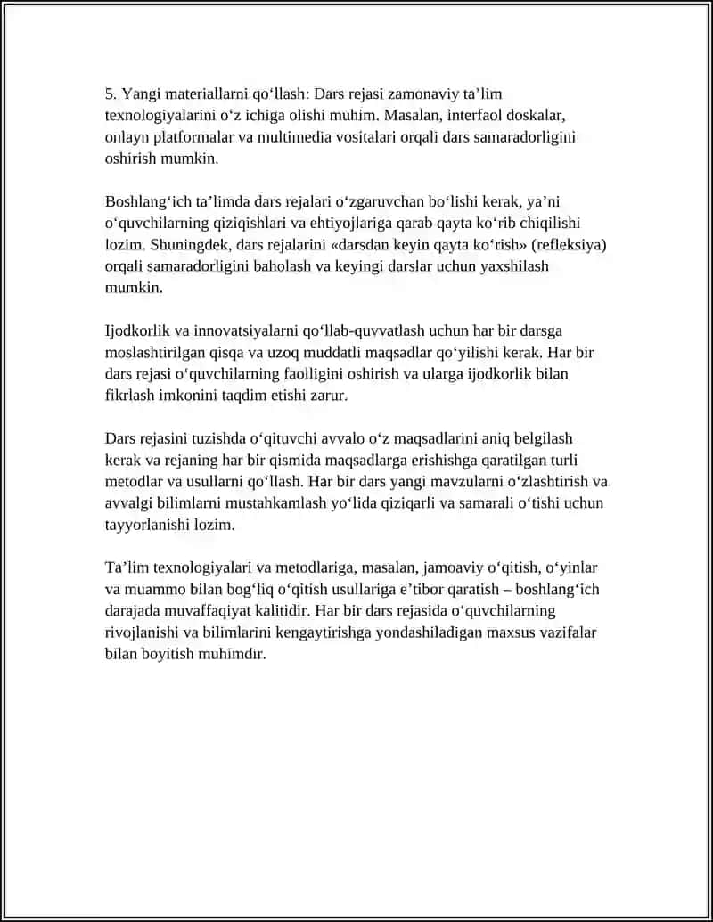 Boshlangich Talimda Qurish Sozlash 4