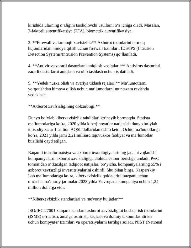 Òquvchi - Yoshlarni Axborat Xavfsizligi Kompetentligini Shakllantirish 4