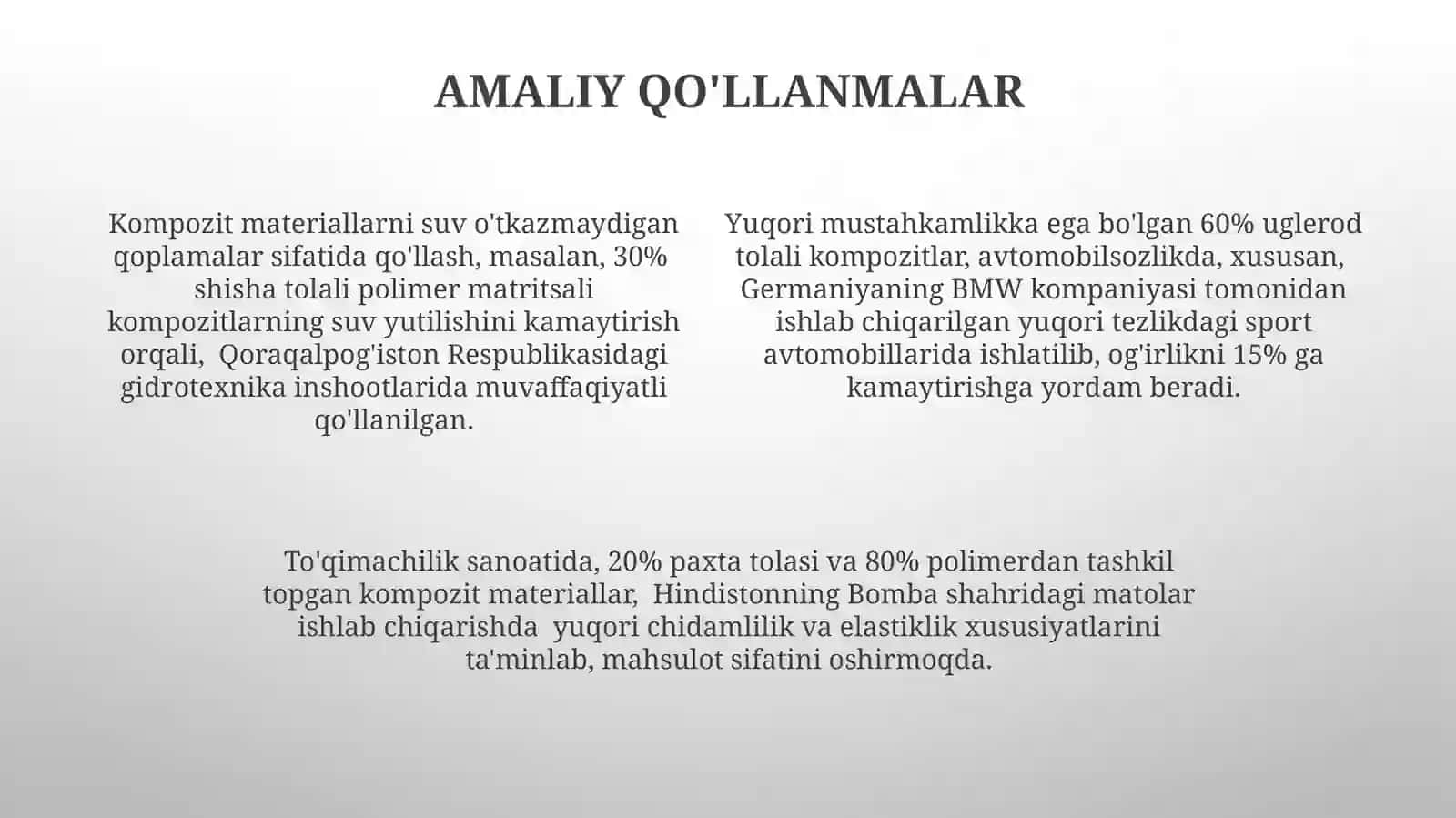 Kompozit materiallar kolligativ xossalari 4