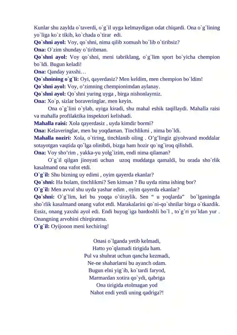 Biz yomon illatlarga qarshimiz 4