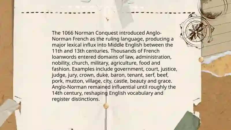 Borrowings on English Vocabulary 4