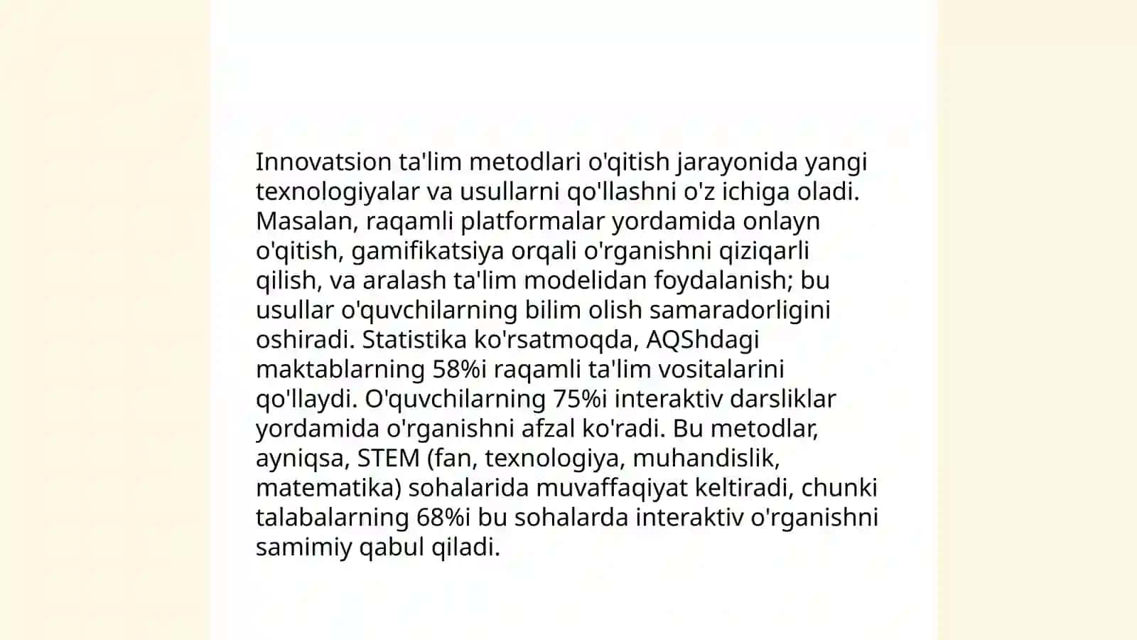 Hujayra Organoidlari Moduli: Innovatsion Ta'lim Texnologiyalari 4