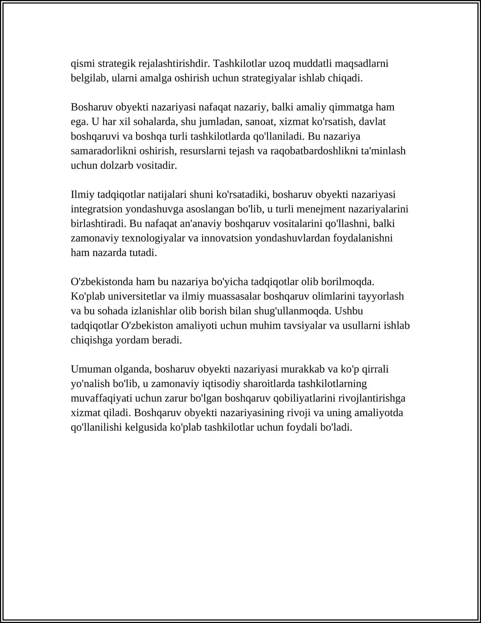 BOSHQARUV OBYEKTINI OPTIMAL XOLAT KUZATUVCHILARINI QURISH 4