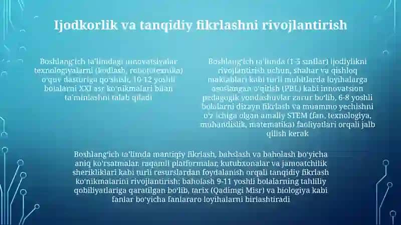 Boshlangich ta'limda innavatsiya 4