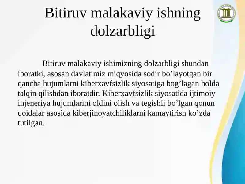 KIBERXAVFSIZLIK SIYOSATIDA IJTIMOIY INJENERIYA 4