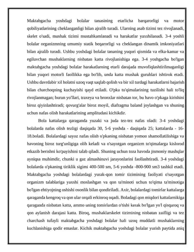Maktabgacha 3-7 Yoshdagi Bolalarning Jismoniy Rivojlanishi 4