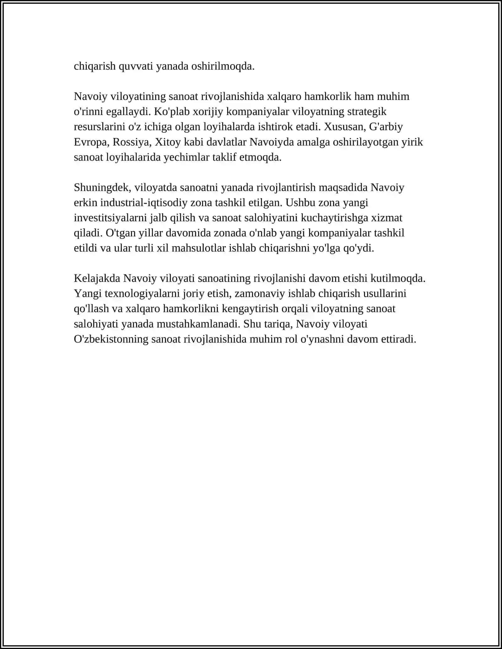 NAVOIY VILOYAT SANOAT TARIXI 4