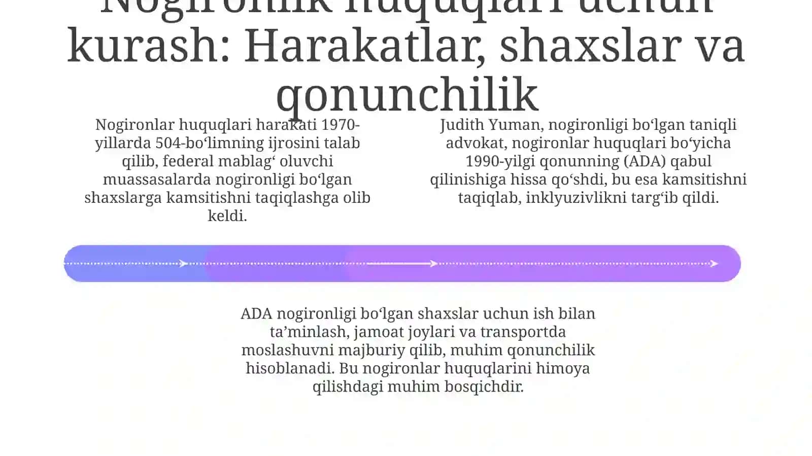 Nogironligi bor shaxslar nogironlik borasidagi qarashlarni mumtoz tarixi 4