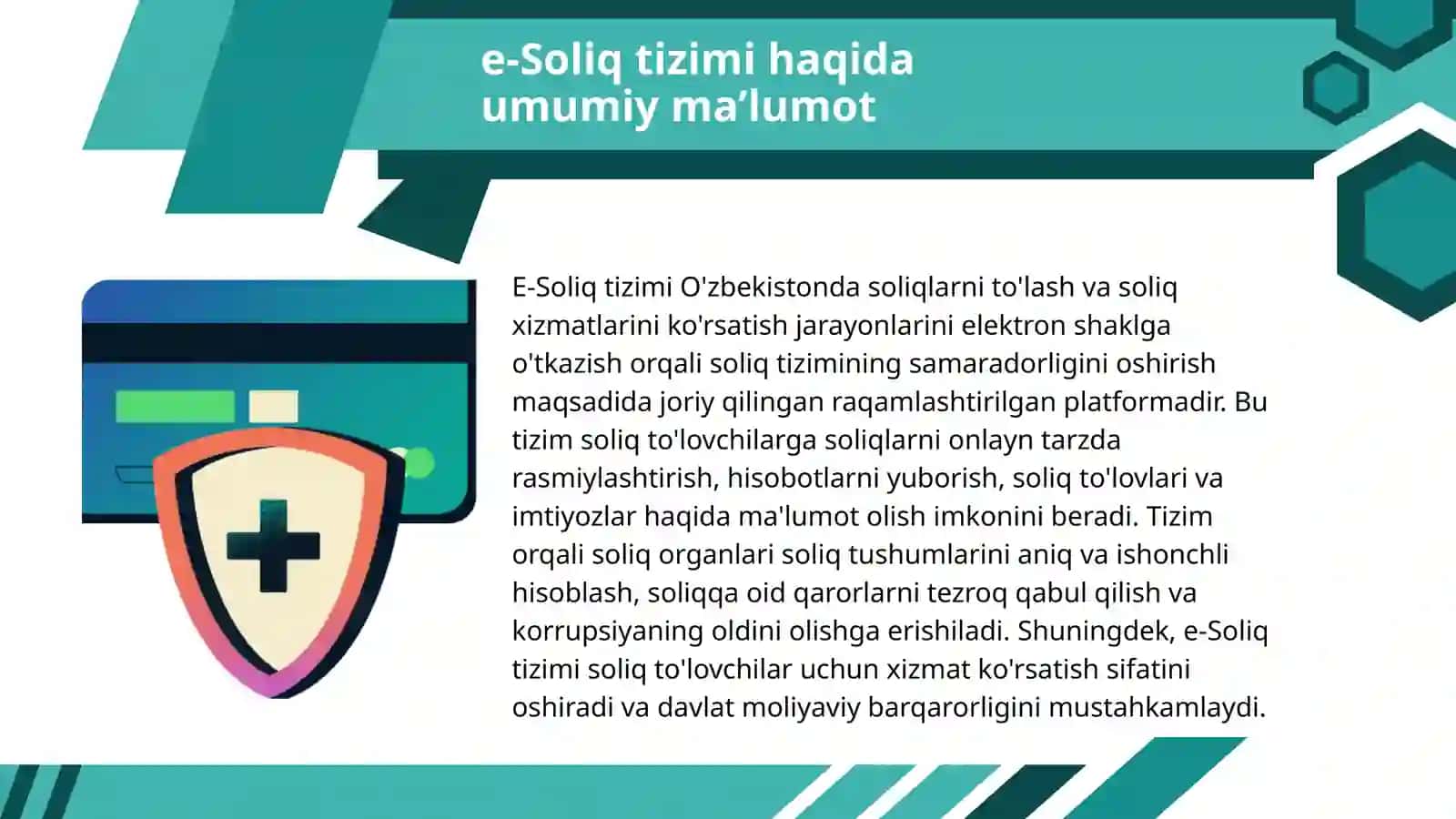 Soliq siyosatini raqamlashtirish 4
