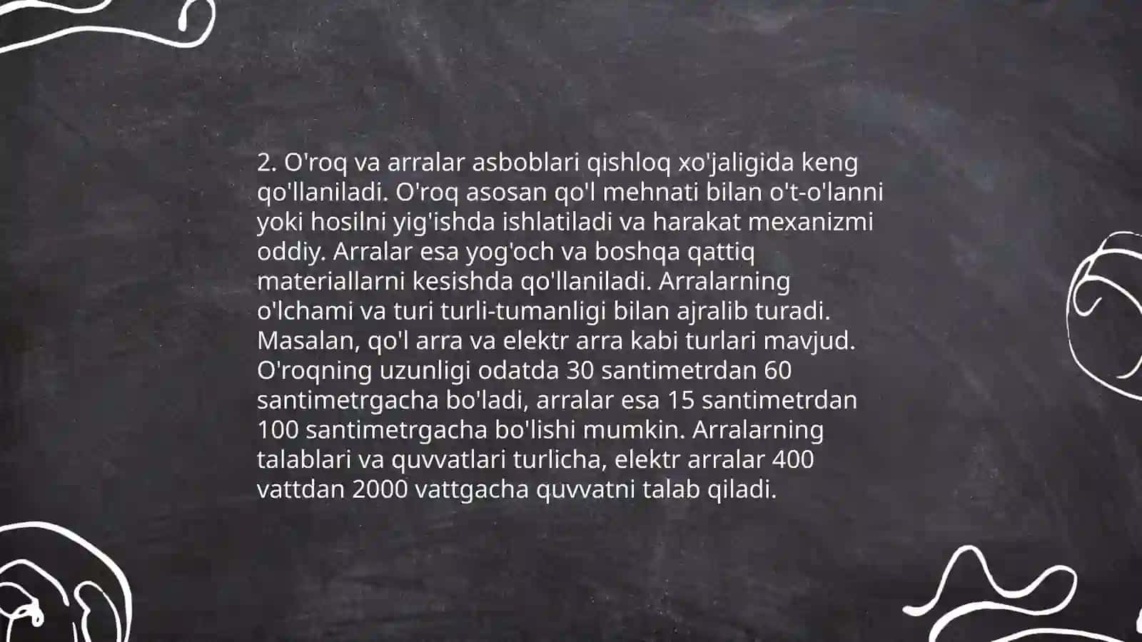 Duradgorlik va chilangarlik ish asboblari 4