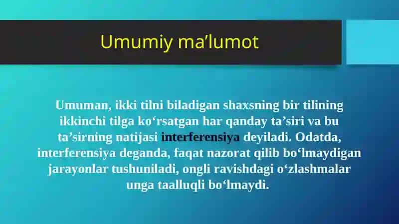 Interferensiya va uning turlari 4