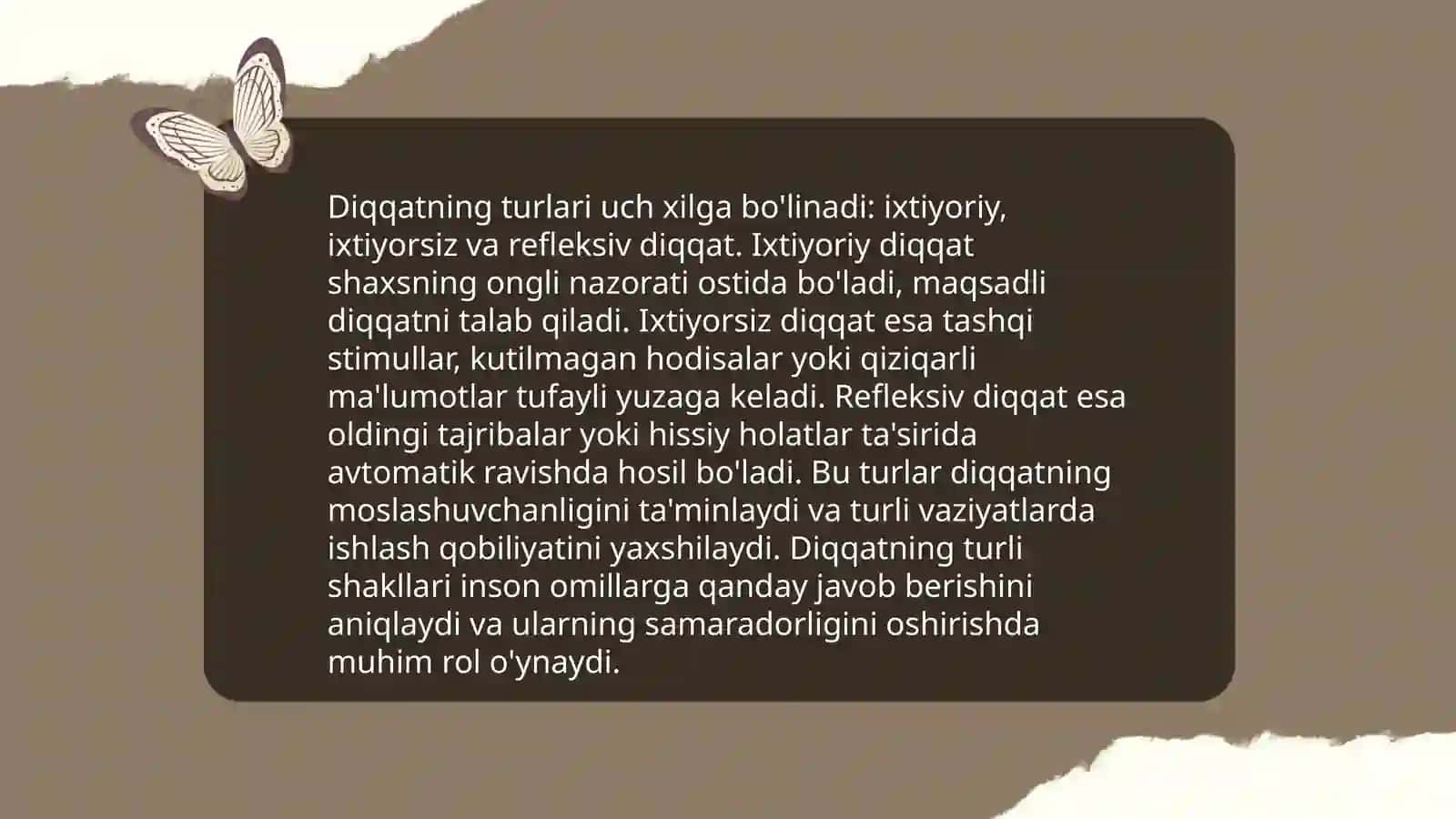 Diqqat va hayol jarayonlari 4