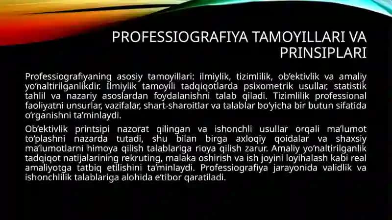Psixologik professiografiya va mehnatpsixologiyasi ekspertizasi 4
