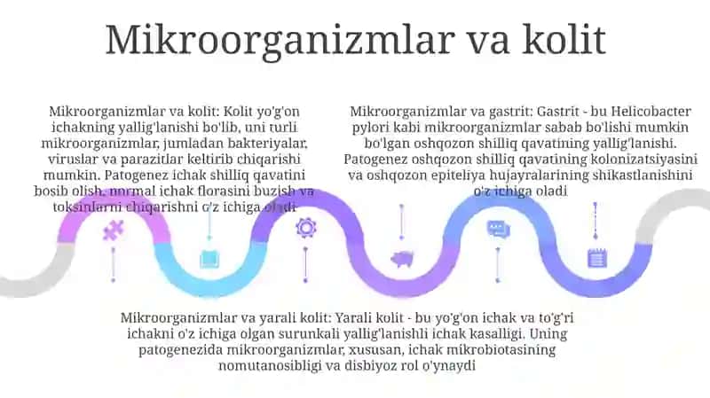 Gastrit, Oshqozon-Ichak Yarasi Va Kolit Kelib Chiqishda Mikroorganizmlarning Ahamiyati, Patogenezi, Labaratoriya Tashxisi 4