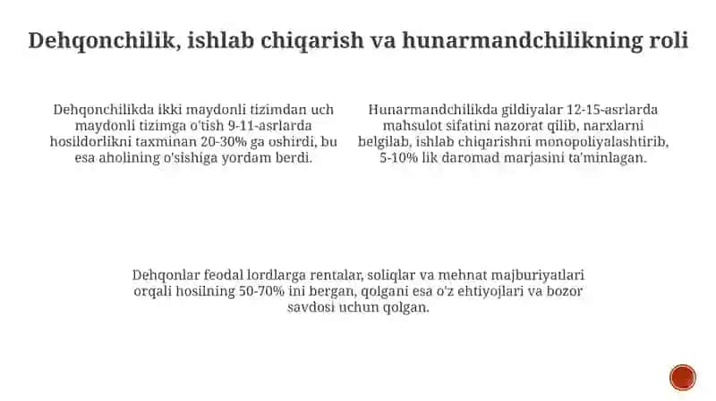 Feodaljamiyat va uning emirilishi davridagi iqtisodiy qarashlar 4