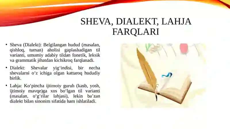 Sheva,dialekt lahjalarning xususiyatlari,ularni o'rganish metodlari.O'zbek shevalarining o'rganilish tarixi.Transkripsiya. 4