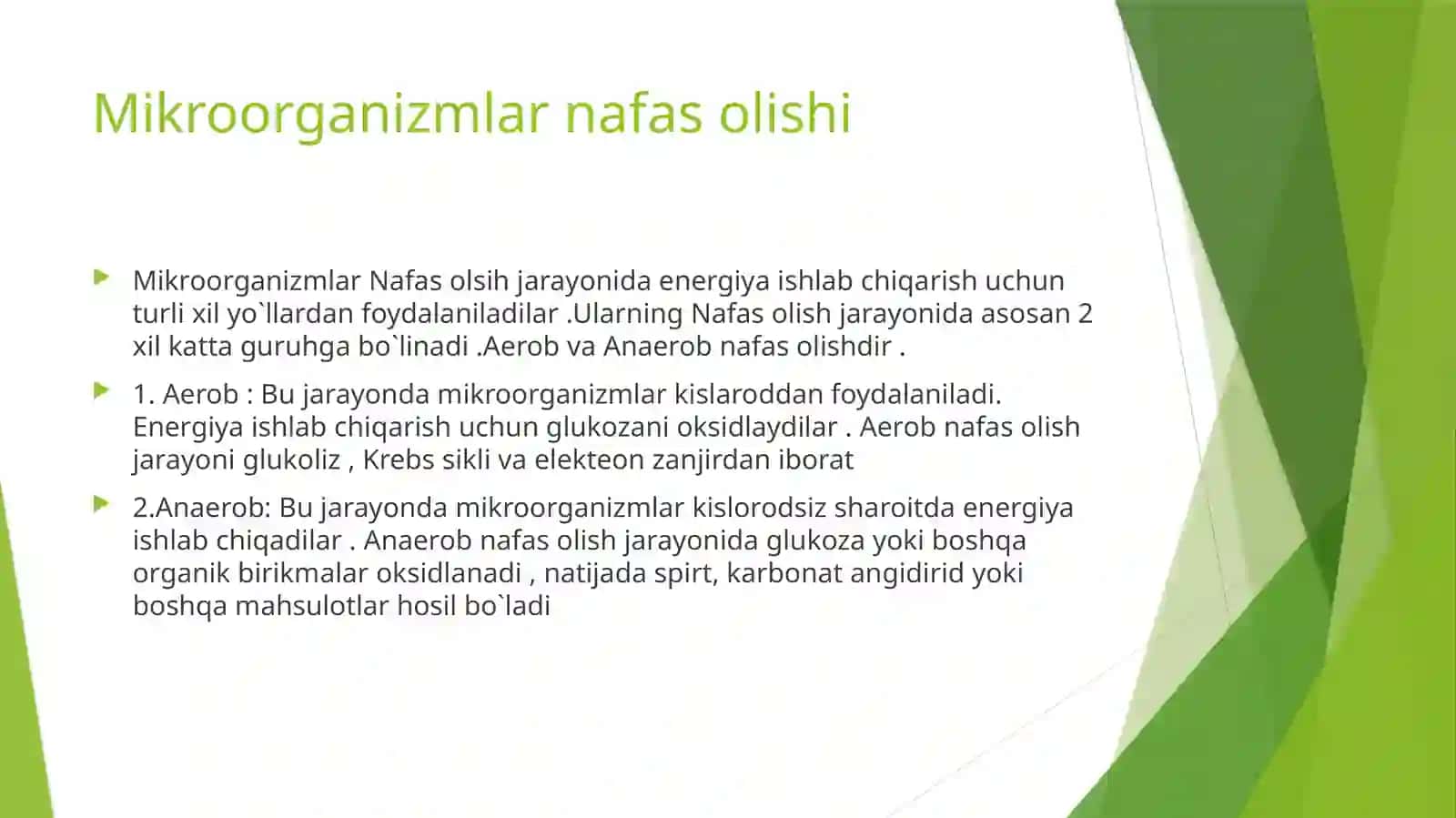 Mikroorganizmlar Fiziologiyasi 4