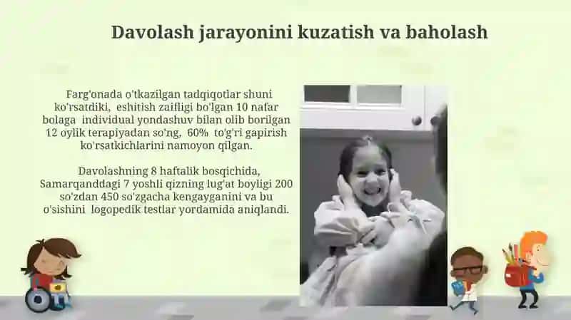 Eshitishda nuqsoni bo‘lgan bolalar bilan olib boriladigan logopedik reablitatsiya 4