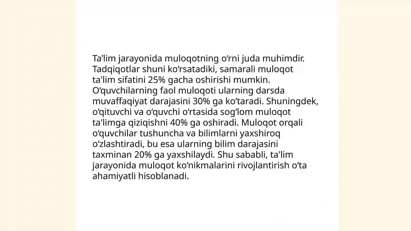 O'qituvchi kasbiy faoliyatida muloqat madaniyatining shakllanishi 4