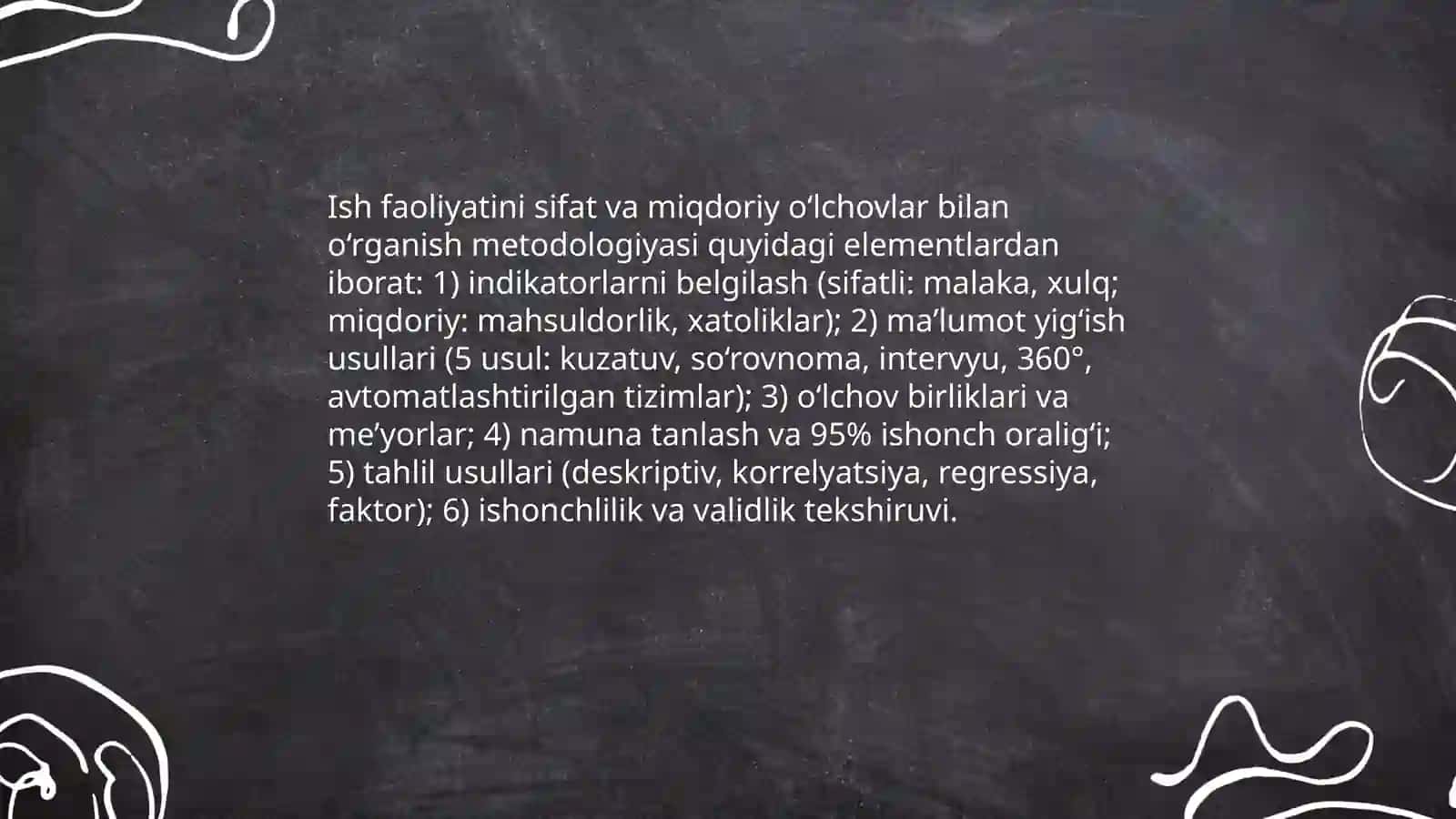 Inson resurslarini boshqarish jarayonida ish faoliyatining sifati va miqdorini baholash muammolari 4