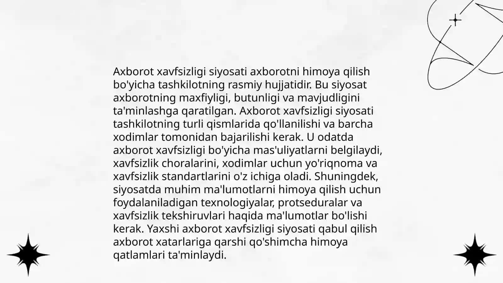 Axborot xavfsizligini ta'minlashning g'oyaviy-nazariy asoslari 4
