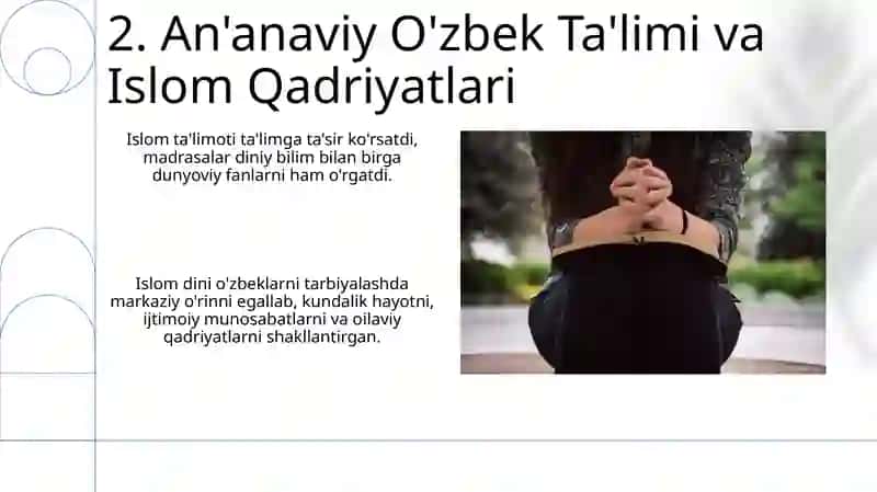Islom dini va oʻzbekona tarbiya 4