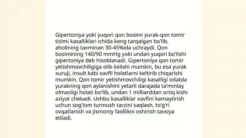 Otkir qon tomir yetishmovchiligi etiologiyasi 4