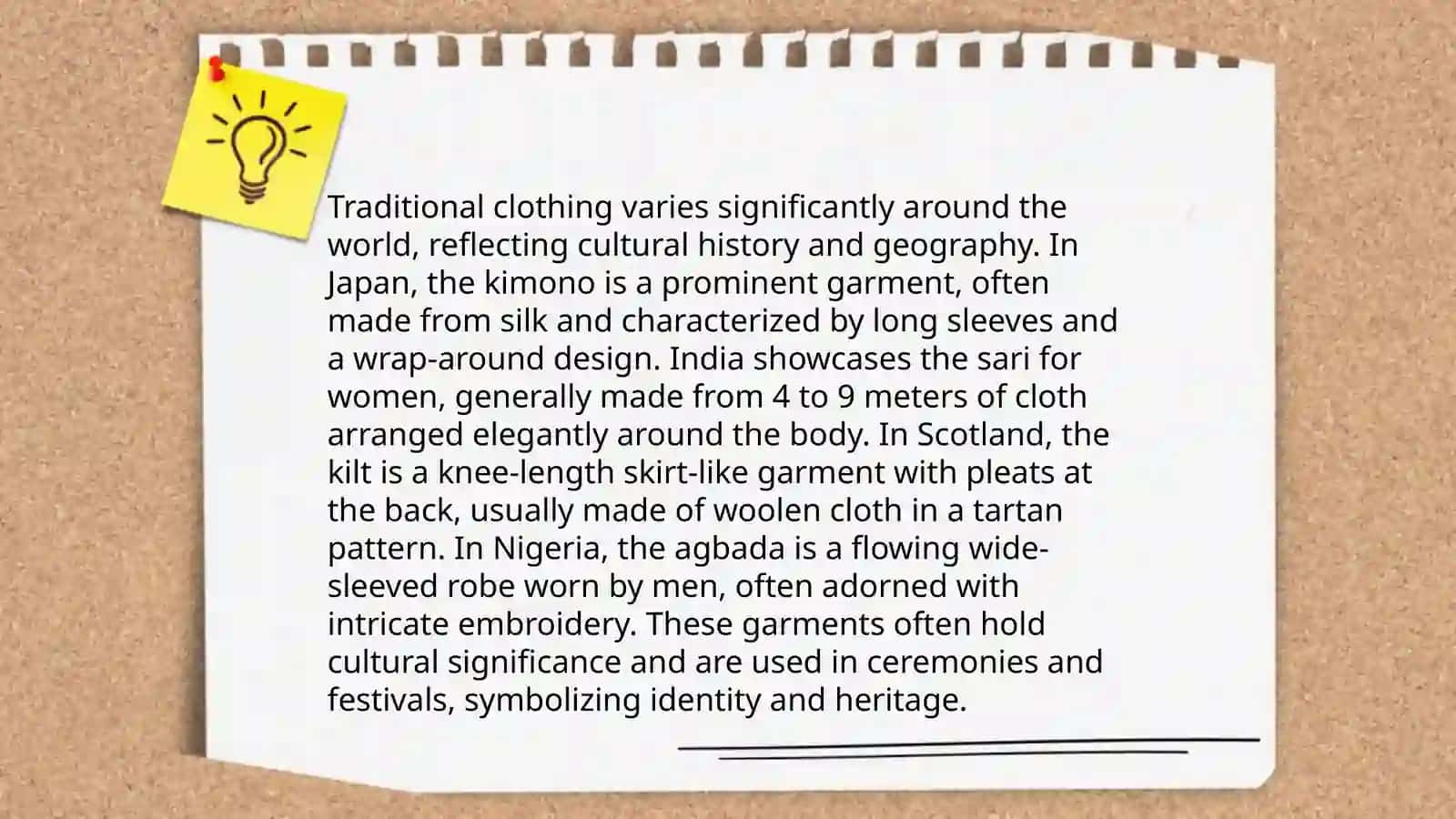 Cultures and Traditions 4