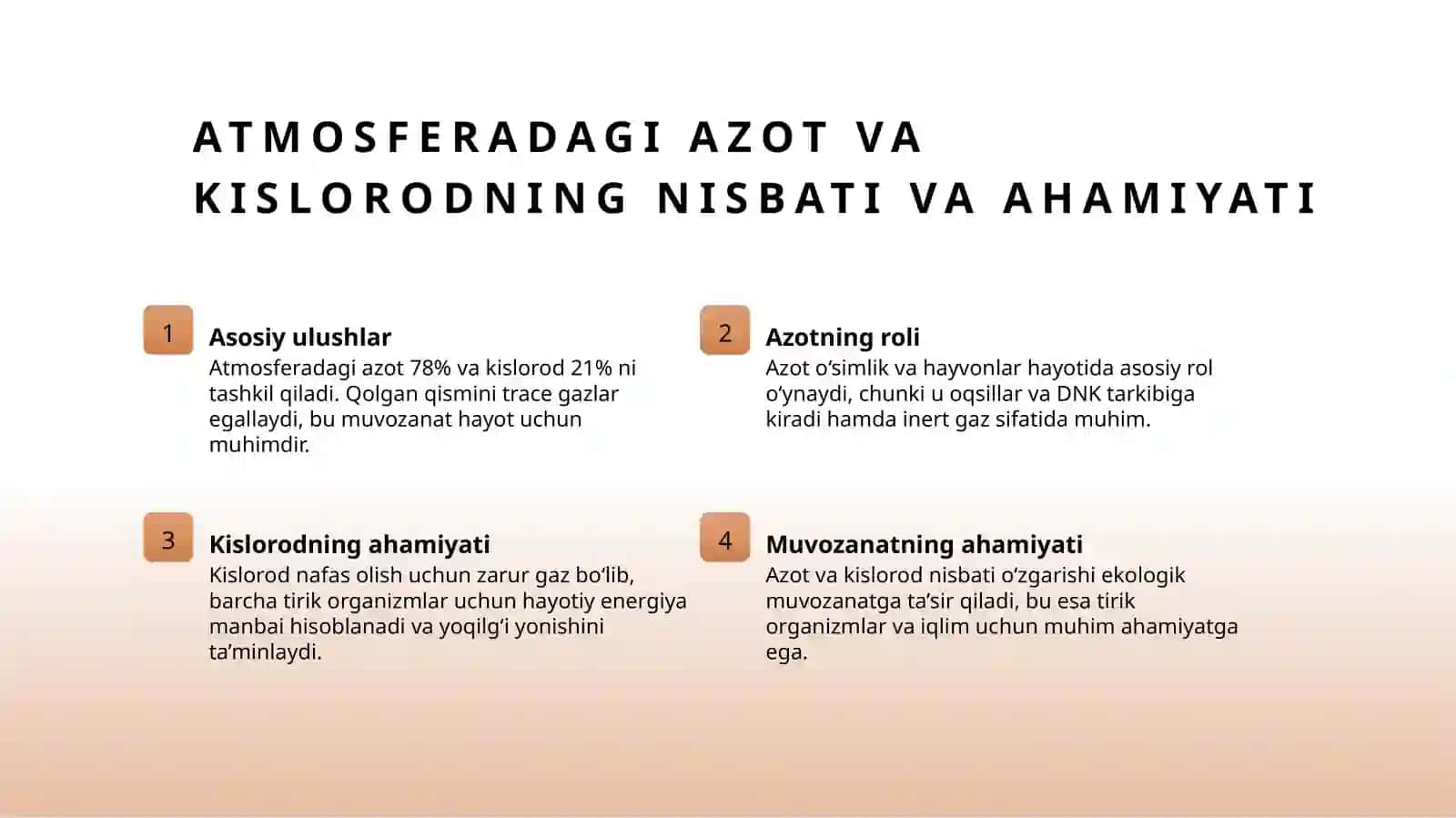 Havoning kimyoviy tarkibi va ularning xususiyatlari 4